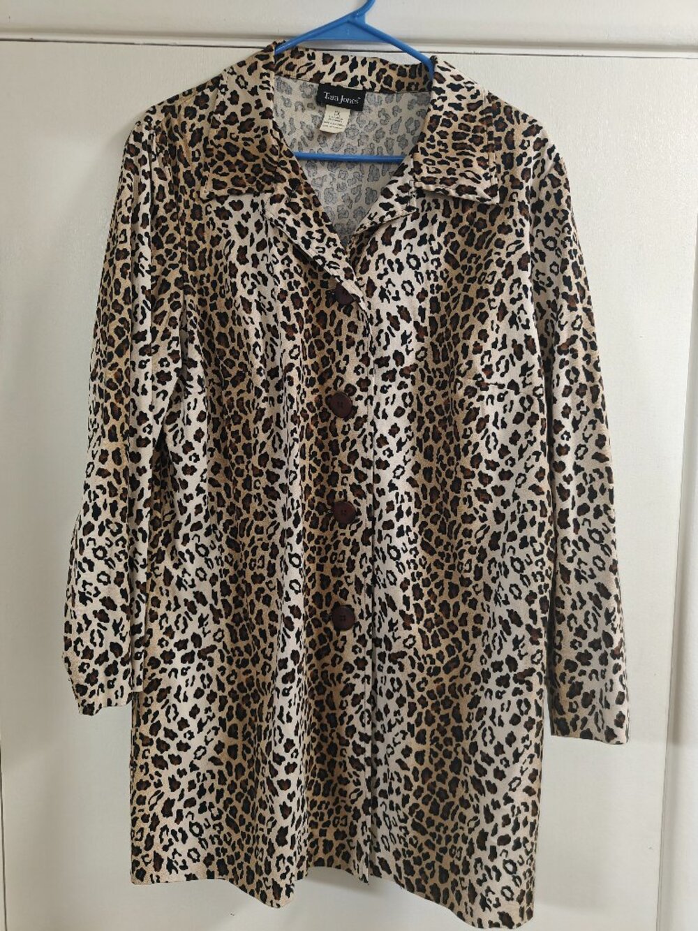 Tara Jones Leopard Print Jacket